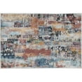 thumbnail image 3 of Contemporary 2x3 Area Rug (2' x 3') Abstract Pink, Cream Indoor Scatter Easy to Clean, 3 of 7