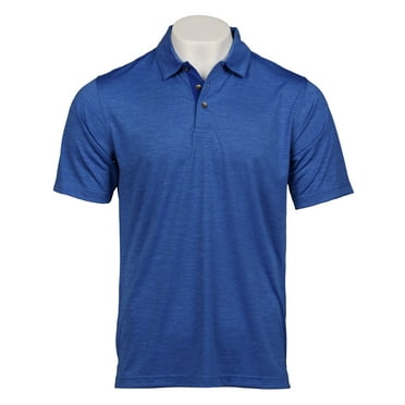 Cypress Club New Men's Performance Polo (Blue, Large)