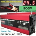 thumbnail image 2 of Pure Sine Wave Inverter DC 12v/24v 1000W 1600W 2000W 3000W Portable Power Bank Converter Solar Inverter ,Wide Usage, 2 of 7