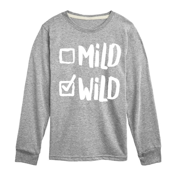 Instant Message - Mild Wild 2 - Toddler & Youth Long Sleeve Graphic T-Shirt