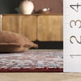 thumbnail image 5 of Safavieh Herat Isabel Oriental Area Rug, Rust/Black, 5'3" x 7'7", 5 of 11