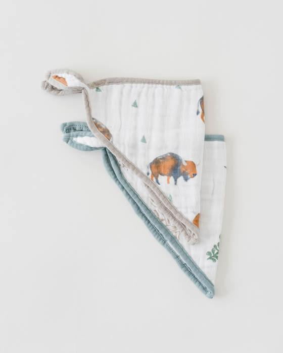 little unicorn bandana bibs