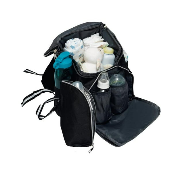 Panalera backpack Lux Negra Chiqui Mundo Panalera backpack Lux Negra Walmart en linea