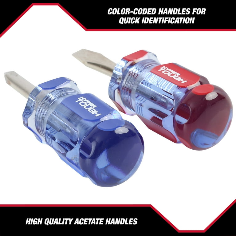 ストライク 4S6 2set Hyper Tough 2-Piece Screwdriver Set with Acetate Handles, #2