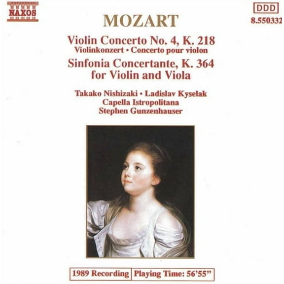 Takako Nishizaki - Violin Concerto 4 - Music & Performance - CD