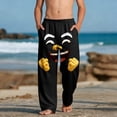 thumbnail image 2 of Pantalon de Plage Décontracté pour Filles avec Poches Imprimé Lightw8 100 % Polyester, 2 of 9