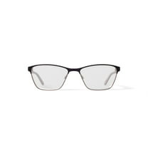 EasyClip Women's EC455 Prescription Eyeglasses with Case, Brown Gold ...