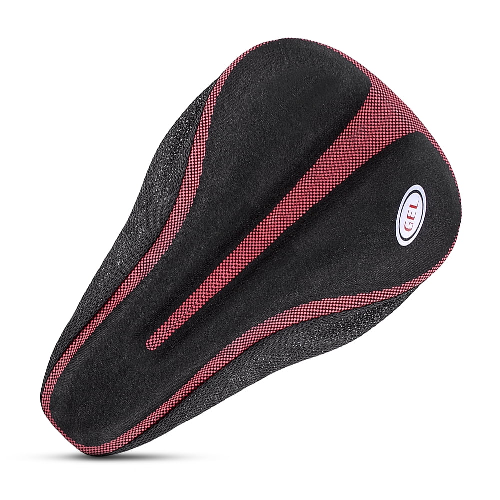 Bike Saddle Cushion Bicycle Seat Cover Silicone Gel Ergonomic