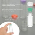 thumbnail image 4 of Uxcell 10Pcs Clear Glass Sample Vials, Small Liquid Bottles Green 10ml, 4 of 7