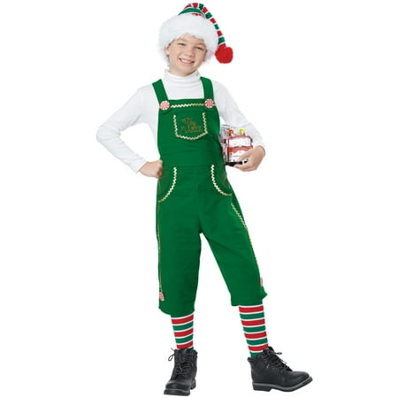 Toymaker Elf Boy Child Costume