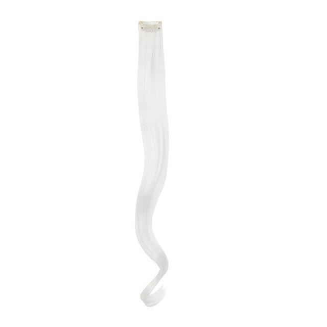Extensión de cabello con Clip Jumpingount 22 pulgadas reflejos rectos moda sintética 1001/Rizado