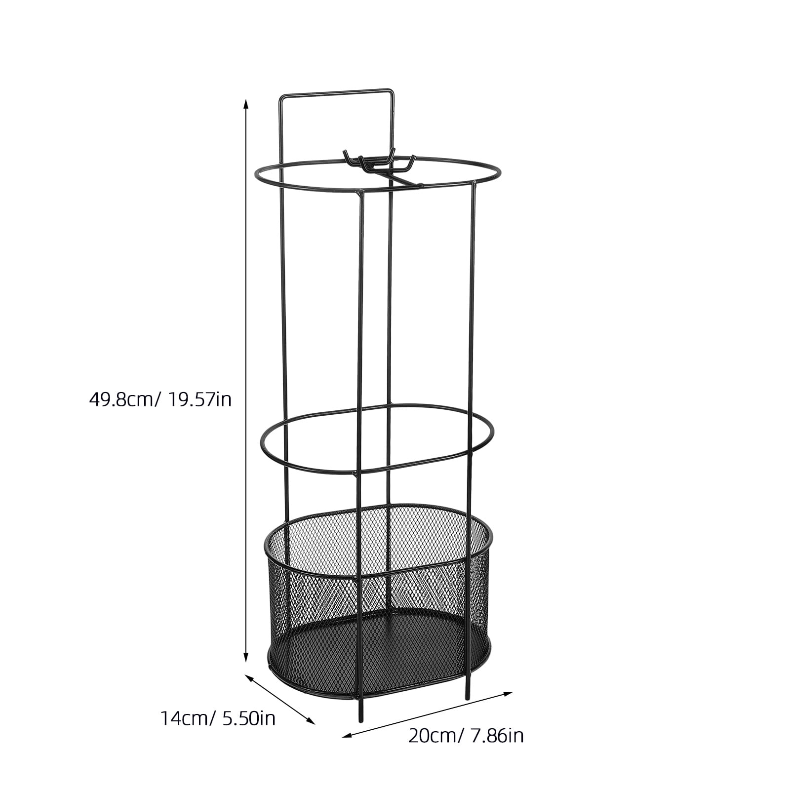 Milisten Water Draining Umbrella Holder Stand, 1 Pack, Durable 19.6 x 7.9 x 5.5 Inch Organizer for Entryway