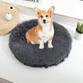 thumbnail image 3 of Cama para jaula para perros, alfombrilla para perros y gatos medianos y pequeños, almohadilla para perrera de piel sintética, cómodas camas antideslizantes autocalentantes para dormir y antiansiedad,, 3 of 5