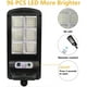 thumbnail image 3 of Luz de calle solar LED para exteriores Luz de estacionamiento solar Control remoto Luz de sensor de movimiento solar de seguridad con 3 modos de iluminación para jardín, calle, patio, camino, patio - JAMW Sencillez, 3 of 5