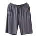 thumbnail image 1 of Pantalones de pijama de color liso para hombre con cinco piezas de largo, ropa de casa fina para hombre, pantalones cortos de pijama, pijamas para hombre, 1 of 5