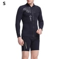 thumbnail image 2 of Traje de sexo masculino Simple Professional Largo corto Ropa de buceo confiable Ropa de natación a prueba de frío Hombres Traje mojado para piscina de playa con S kenally OD003696-01, 2 of 7