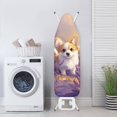 thumbnail image 3 of HELLHERO Corgi Lavender Pattern Tabletop Ironing Board Cover 15x54 Inch Breathable Elastic Edge Soft and Comfortable Ironing Board Cover for Tailor, 3 of 5