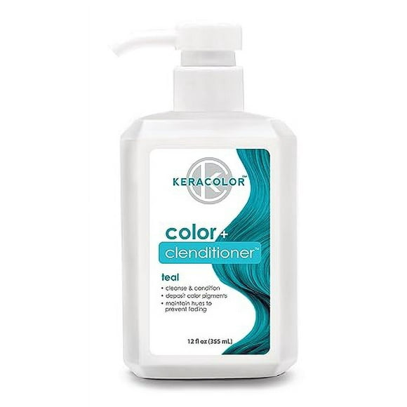 Tinte Para el Cabello KERACOLOR Clenditioner TEAL Tinte Semipermanente