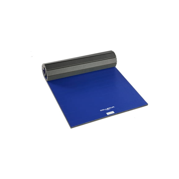 Dollamur 5'x10'x1.25" Martial Arts Mat, Royal Blue, Foldable Mat for Jiu Jitsu, BJJ, MMA, Martial Arts, and Judo