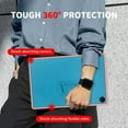 thumbnail image 5 of for Google Pixel Tablet Case 11 inch (2023) Ultra Slim Lightweight Hard Back Shell with Kickstand Hand Strap Cover with Magnetic Closure Cover Case for Pixel Tablet 11inch 2023 Model - 2*Black, 5 of 8