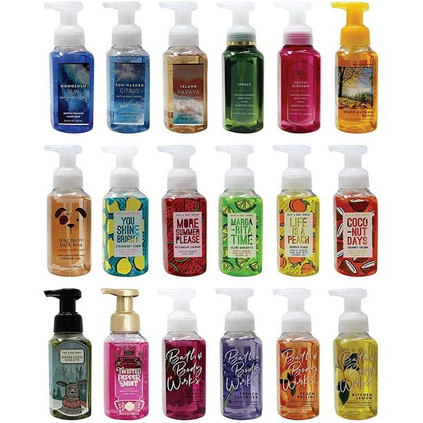 Bath & Body Works Assorted 4 Pack Gentle Foaming Hand Soap