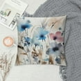 thumbnail image 2 of ARISTURING  Brown Cream Grey Teal Floral Pillow Covers Watercolor Flower Couch Pillow Cases Rustic Abstract Modern Throw Pillows Farmhouse Home Decor for Room Bedroom Bed Cushion Outdoor, 2 of 5