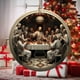 thumbnail image 3 of Effect 2024 Christmas Stereoscopic Vision Birth Blessing Pendant Birth Acrylic Car Hanging Ornaments, 3 of 6