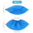 thumbnail image 2 of HONMEET Disposable Blue Shoes Covers Made of Nonwoven Fabric with Antislip Design for Home Use 100pcs, 2 of 7