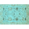 thumbnail image 1 of Ahgly Company Indoor Rectangle Oriental Light Blue Traditional Area Rugs, 3' x 5', 1 of 4