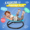 thumbnail image 3 of Silla giratoria sensorial FERUERW Kids para niños autistas con TDAH azul 3+, 3 of 9