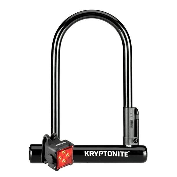 Kryptonite ULock & Comet Tail Light Bicycle Lock and Light Combo Pack