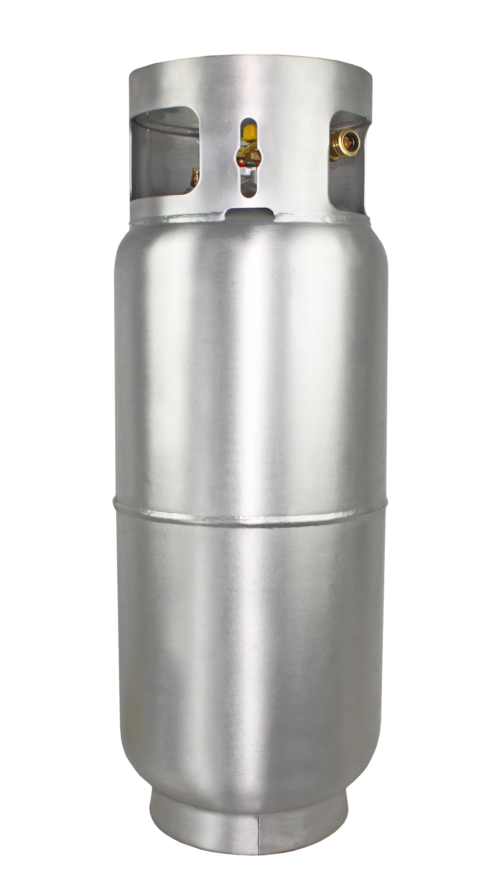 Flame King 43.5LB Aluminum Forklift Propane Tank with Gauge, Corrosion-Resistant, Rust-Free, Lightweight