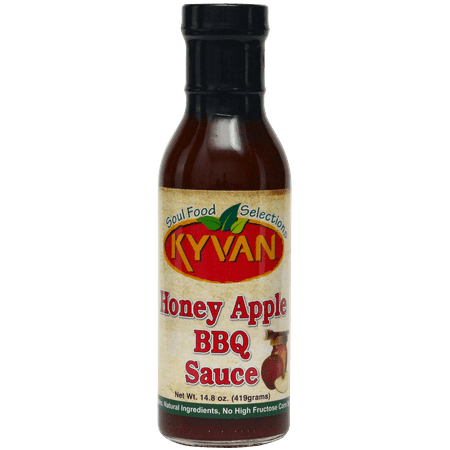 Kyvan Honey Apple BBQ Sauce, 15 Fl Oz