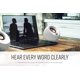thumbnail image 3 of Altavoces de escritorio Creative Pebble V3 Minimalistic 2.0 USB-C con audio USB, mejora de diálogos claros, Bluetooth 5.0, 8 W RMS con 16 W de potencia máxima, convertidor USB-A incluido (blanco) (ren, 3 of 5
