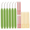 thumbnail image 4 of LEEYNEER18 Pcs DIY Yarn Crochet Crafts Stitching Needles Picks Hook, 4 of 8