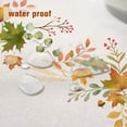 thumbnail image 3 of Thanksgiving Tablecloth, Autumn Pumpkins Vines Rectangle Table Cloth 60x84 Inch, Maple Leaf Fall Harvest Tablecloths, Waterproof Spillproof Table Cover for Dinner Kitchen Party Holiday Decoration, 3 of 5