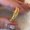 Gold, variant on Wheat Braided Ring Silver and Gold Copper Jewelry Style