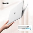 thumbnail image 4 of Tianle Étui Compatible avec MacBook Air 15 Pouces A3114 A2941 (Version 2023 2024) - Étui Rigide de Protection à Clipser Compatible avec MacBook Air 15,3 Pouces M2 M3 Chip, Cristal Clair, 4 of 7