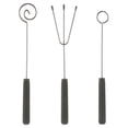 thumbnail image 1 of SHISUYAN Dipping Tools For Candy Making Grey Round 3Pcs 7.9x1.6x0.6In, 1 of 8