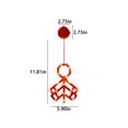 thumbnail image 3 of MERILER 2024 Chinese New Year LED Window Hanging Lights - Red Dragon Lantern and Firecrackers Design, Battery Operated with Suction Cups for Indoor Decoration, 3 of 6