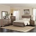 thumbnail image 3 of Bowery Hill 6 Drawer Double Dresser with Tapered Feet in Taupe, 3 of 3