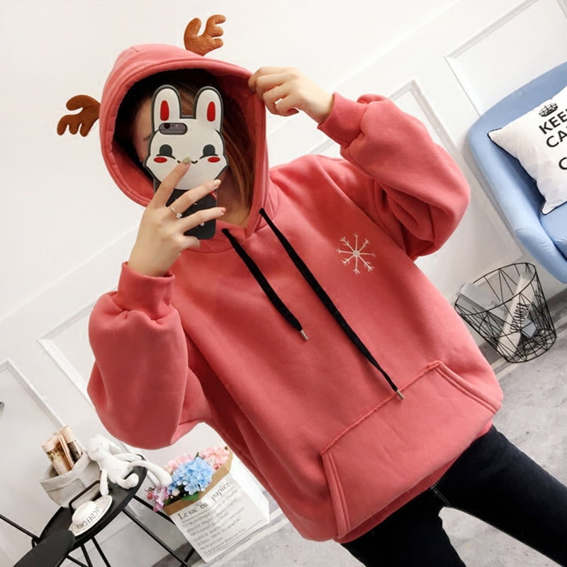 Cute discount deer hoodie