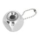 thumbnail image 1 of Herramienta De Reparación De Puntas De Taco De Billar, Accesorios Para Tacos De Billar, Recortadora, Bruñidora, Moldeadora Con Cuerda Colgante De Metal, Para Pegar Mejor La Tiza, 1 of 7