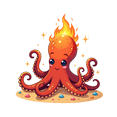 thumbnail image 3 of cartoon Octopus Theme Stickers, Waterproof Octopus Theme Sticker for Water Bottle Laptop Phone Cases Planner Skateboard Luggage Helmet Party Favor Decor, Ideal for Adults Teens Teacher Rewards, 3 of 9