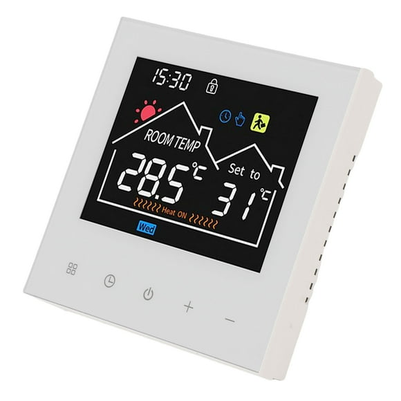 Programmable Smart Thermostat with High Definition Color Touchscreen, Timing and Scheduling Features, Energy Saving for Home, Office, Hotel