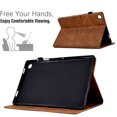 thumbnail image 6 of SaniMore for Samsung Tab S6 Lite (SM-P610/P615) 10.4" 2020 Case, Auto Sleep/Wake, PU Leather Magnetic Wallet Cover with Card Slot & Kickstand Pencil Holder Shockproof Protective Shell, Brown, 6 of 7