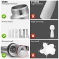 thumbnail image 4 of Dispensador de crema batida ECO-WILL Professional de aluminio de 500 ml, 4 of 6