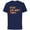 Athletic Navy, variant on Disney and Pixar Halloween Boo! Scary! Eek! Jack-Jack & Dug - Short Sleeve Cotton T-Shirt for Adults - Customized-Black