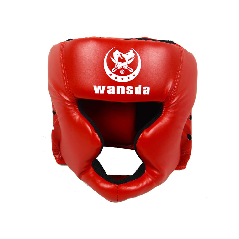 FightX Kids Boxing Headgear MMA Kickboxing Muay Thai SELF Defence Training Gear for Boys and Girls Protection Synthetic Leather MMA UFC Fighting Head Guard Sparring Kickboxing Headgear for Kids 