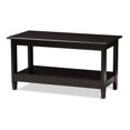 thumbnail image 2 of Baxton Studio Baxton Studio Malena Modern and Contemporary Wenge Brown Finished Coffee Table, 2 of 2